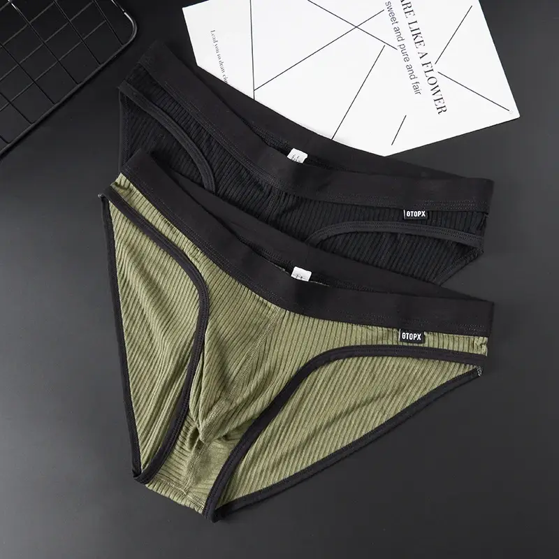 Panlalaking Underwear sissy ropa interior hombre Thread sexy panti boxers & briefs Malaking Bag U Convex cuecas homem masculinas GTOPX MAN