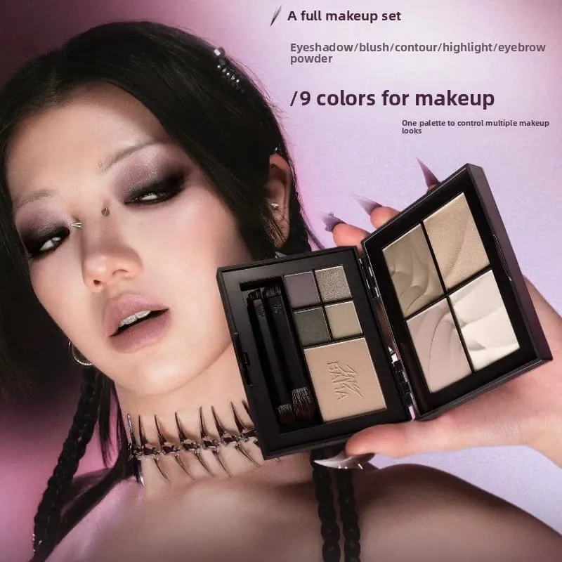 Σετ μακιγιάζ για ολόκληρο πρόσωπο Lip Gloss Lip Mud All-in-One Παλέτα Διπλής Χρήσης Ρουζ & Pendant Beauty Collection 4 τμχ Κιτ μακιγιάζ — image 6