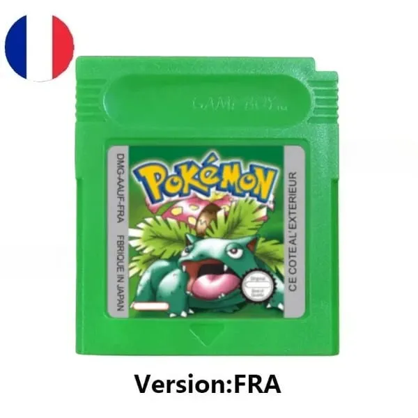 Many style Pokemon Red Blue Crystal Golden Green Silver Yellow GBC Game Card 16 Bit Video Game Cartridge Console Card GB/SP — image 17