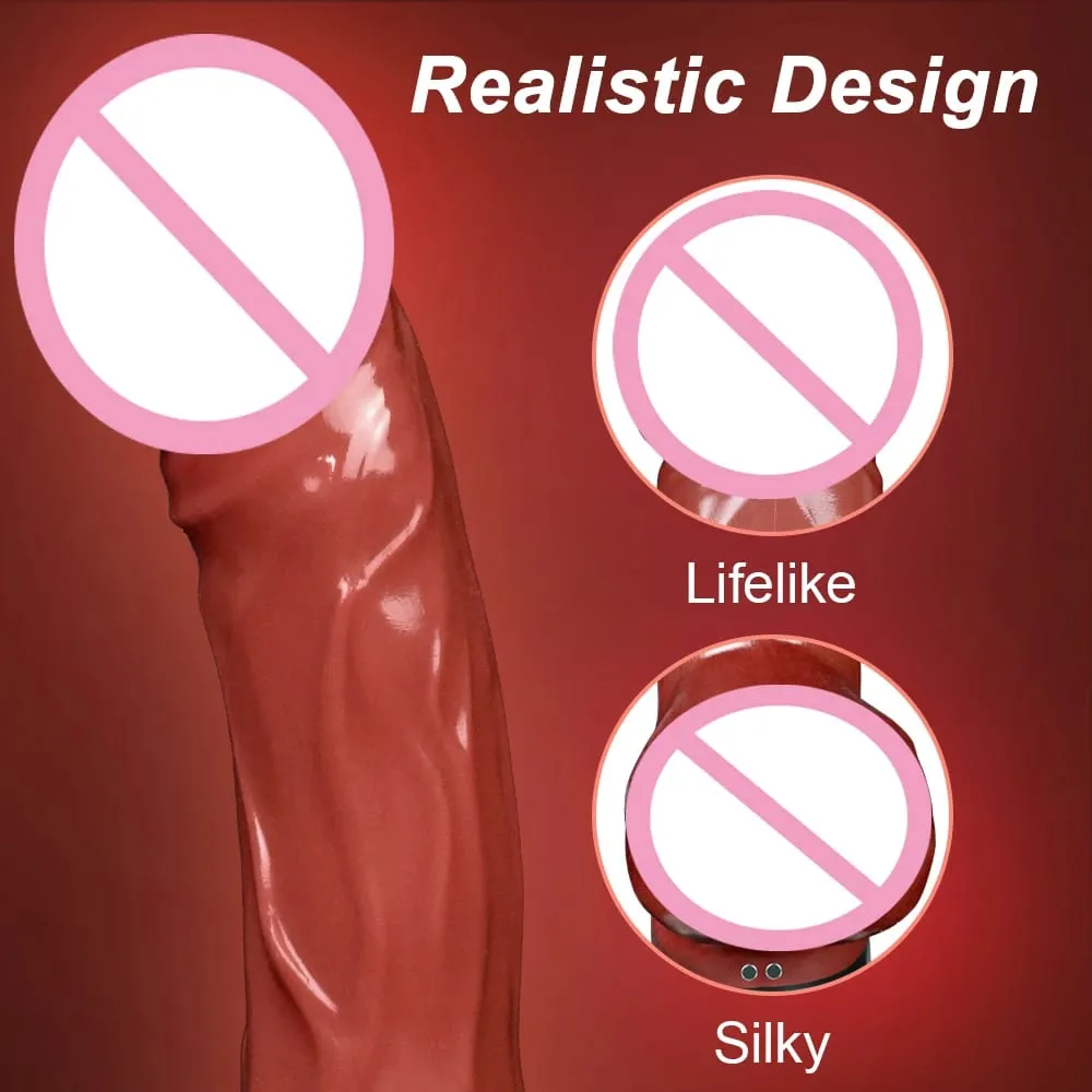 Αυτόματη ώθηση G Spot Dildo Sex Machines Δονητής βεντούζας 10 Λειτουργία δόνησης Κλειτορική πρωκτική διέγερση κόλπου Παιχνίδια για ενήλικες