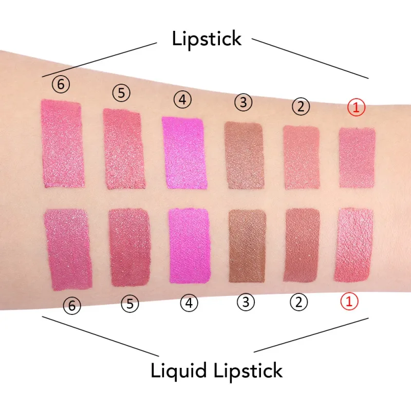 DNM Double Headed Mate Lipstick and Lip Gloss Μακιγιάζ μακράς διαρκείας 2 σε 1 Stick Moisturizing Lipgloss Tint Cosmetics Lip Stain — image 5