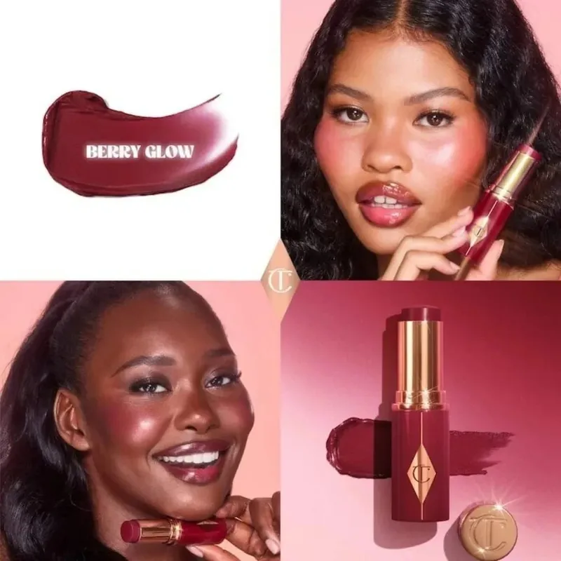 Charlotte Tilbury Liquid Contour Featherlight & Serum Foundation Luminous&Cream Blush Velvety αδιάβροχο, απαλό ανακατεμένο μακιγιάζ