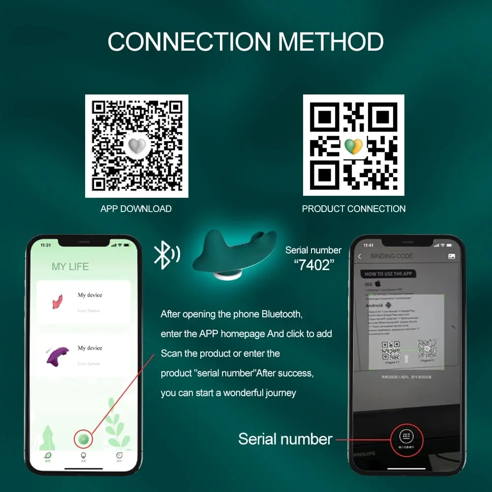 Wearable Mini Vibrator For Women Clitoris Sucker App Bluetooth Remote Control Vibro On Sexy Panties Adults Sex Toys Stimulator