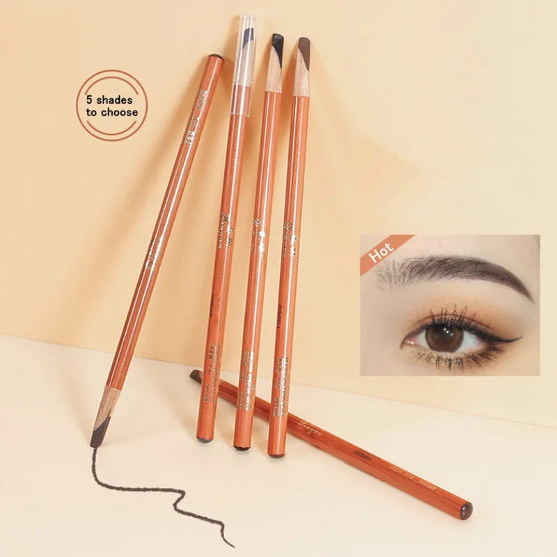 Στυλό φρυδιών Hard Microblading Brow Definer Enhancers Μολύβι Αδιάβροχο Εύκολο στην εφαρμογή Μακιγιάζ Φυσική απόχρωση άγριων φρυδιών — image 6