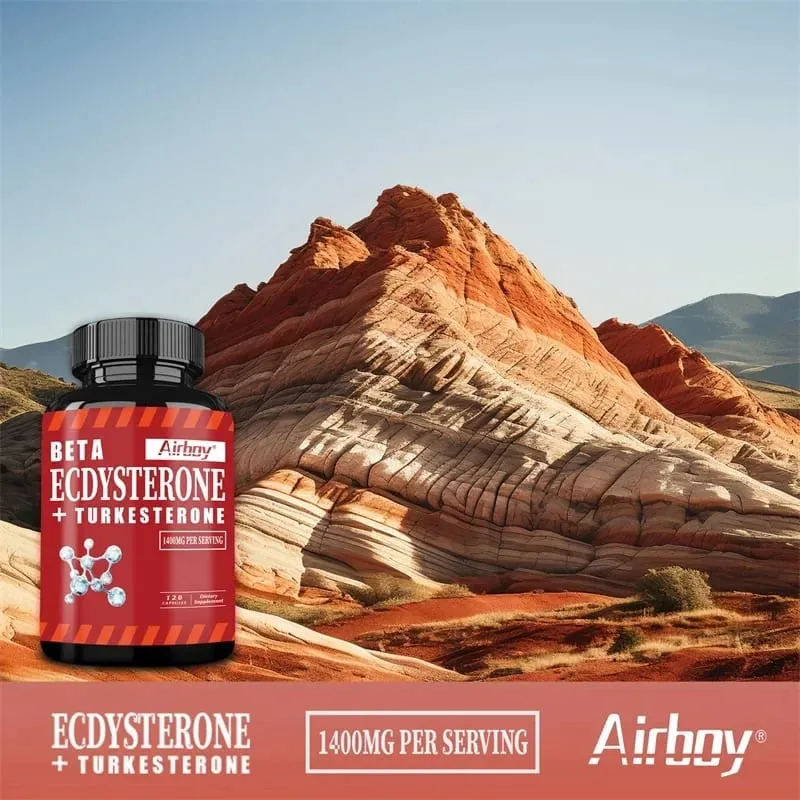 Beta Ecdysterone and Turkesterone Supplements - Increase Muscle Mass Improve Athletic Performance and Strength