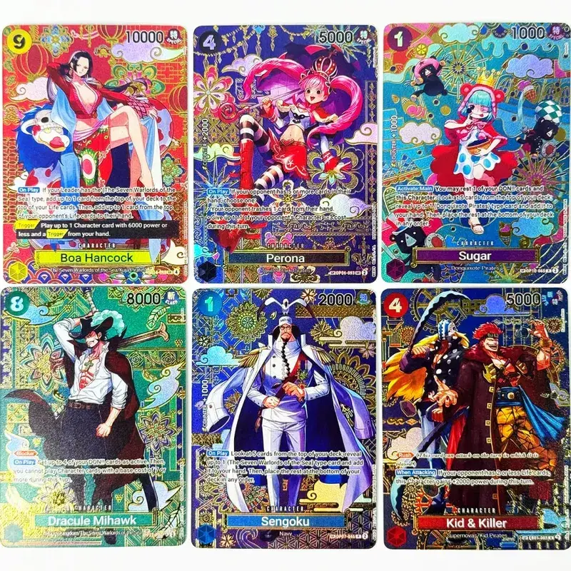 Full Set One Piece Card Game SP Rare Card Complete Collection Υψηλής ποιότητας DIY Replica Anime Foil Proxy Card [Αγγλικά/Ιαπωνικά]