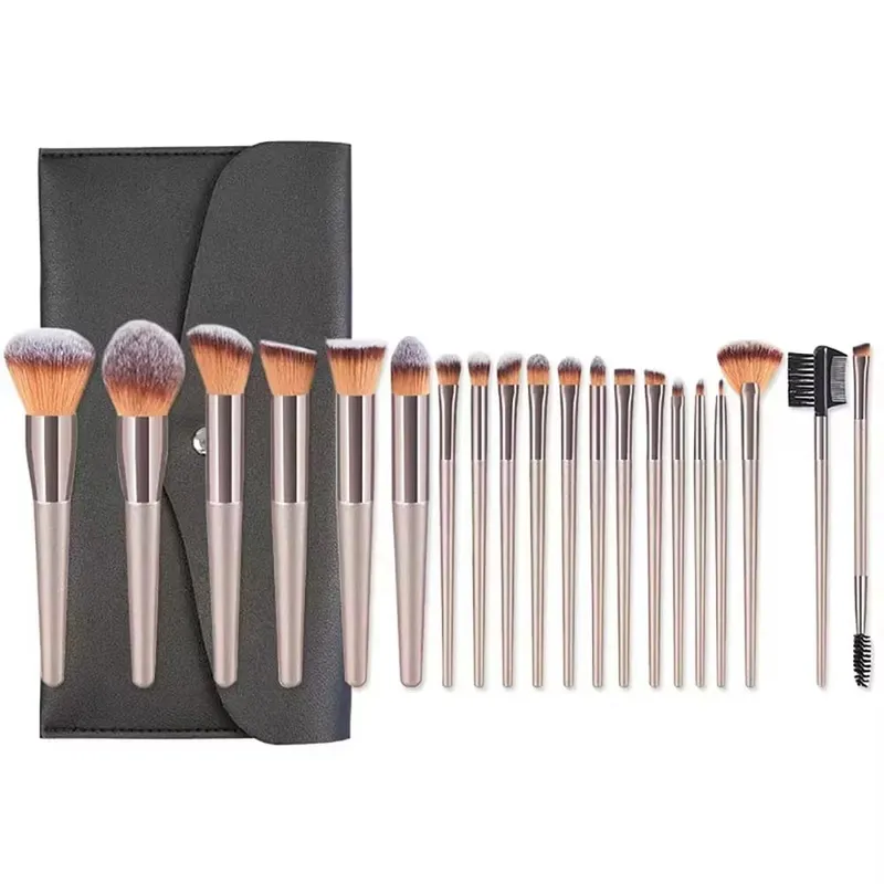All In One 20/40Pcs Πινέλα Μακιγιάζ Σετ Σφουγγάρι ομορφιάς Μακιγιάζ Puff Headband & Wristband Επαγγελματικά Καλλυντικά Εργαλεία Δώρο