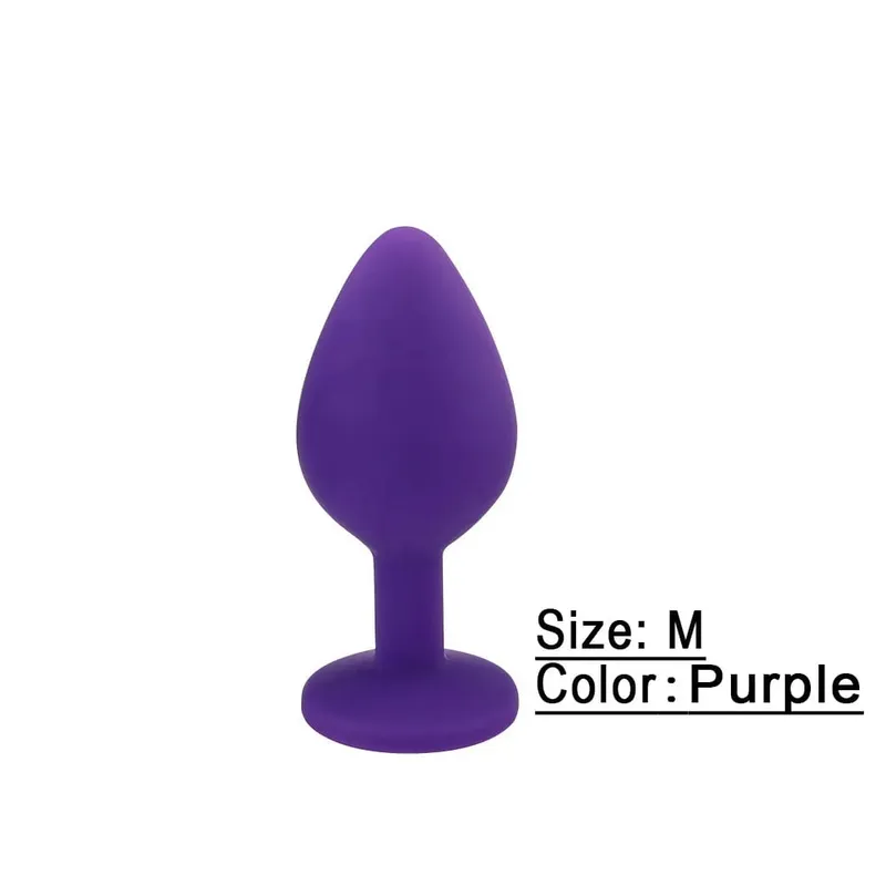 S/M/L רך סיליקון אנאלי תקע מיני ארוטי Butt Plug צעצוע מין למתחילים גברים נשים הומוסקסואלים זוגות ממריץ ערמונית צעצוע מין אנאלי — image 17