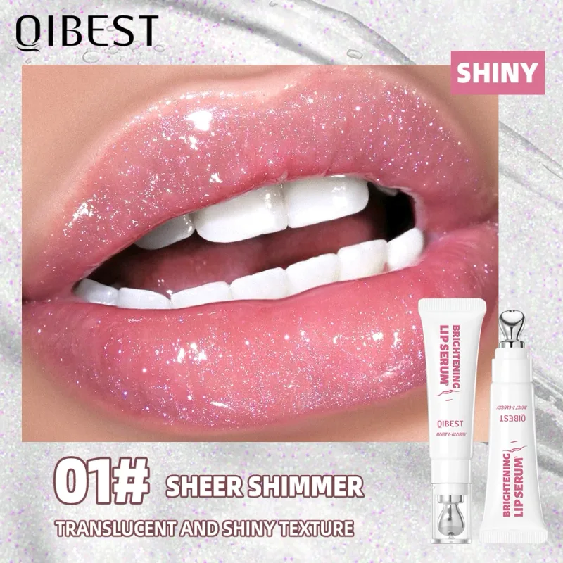 Mirror Pearl Lipgloss μακράς διαρκείας ενυδατικό κραγιόν λάμψη Glitter Lip glaze Αντικολλητικό Cup Jelly Pout Lip Tint Makeup