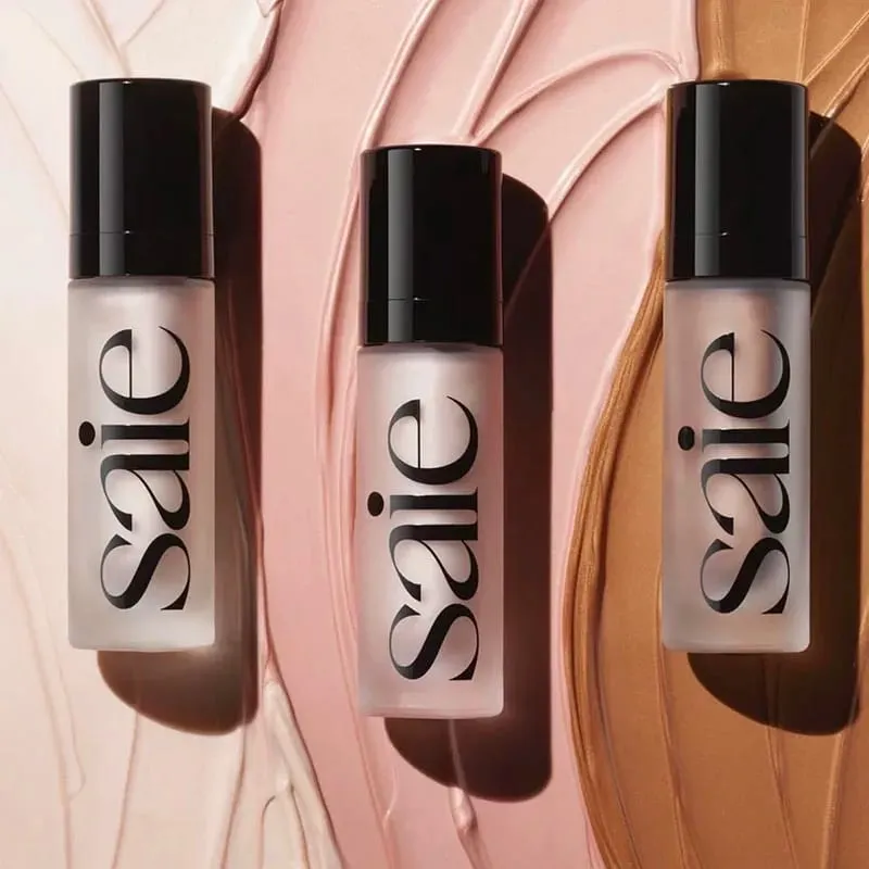 ΝΕΟ Saie Glowy Super Gel Starglow/Liquid Blush Moisturize Base Makeup Highlighter για Dewy Makeup Hydrating Antioxidant Repaire — image 6
