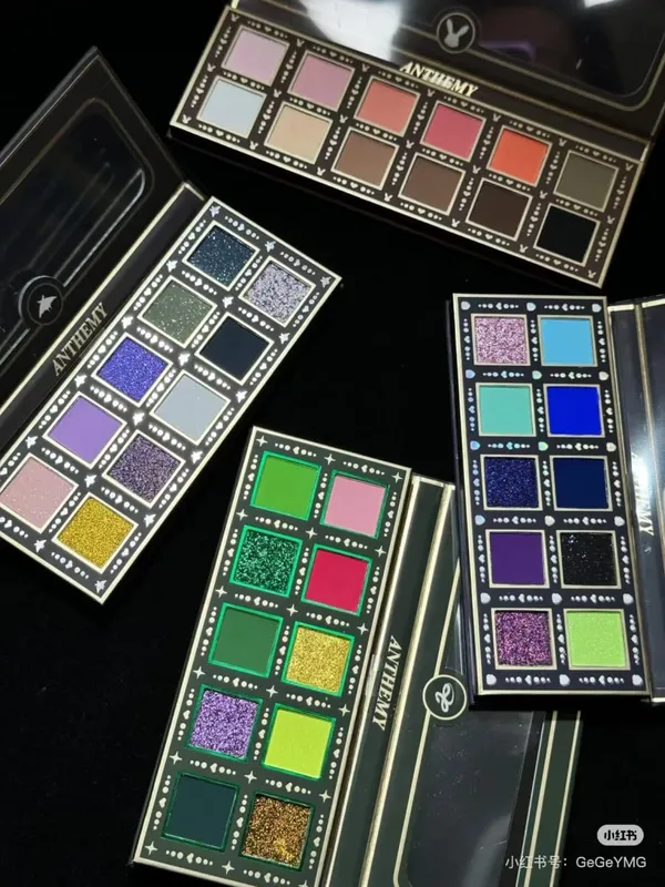 Anthemy 10 Color Eyeshadow Palette Matte Shimmer Chameleon Αδιάβροχο μακράς διαρκείας Pearly Shiny Metal Eye Shadow Palette Make-up — image 4