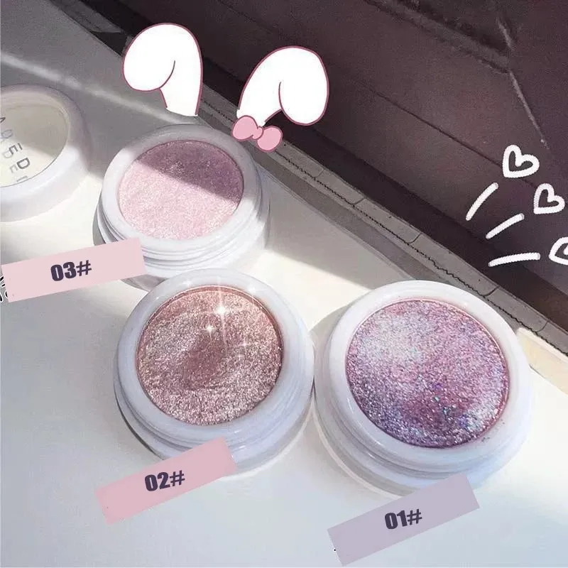 Μονόχρωμη σκιά ματιών Glitter Gold Shining Brighten Eyes Μακιγιάζ Μακιγιάζ μακράς διαρκείας Μακιγιάζ ματιών Brightening Pearlescent Shimmer Eye Shadow — image 6
