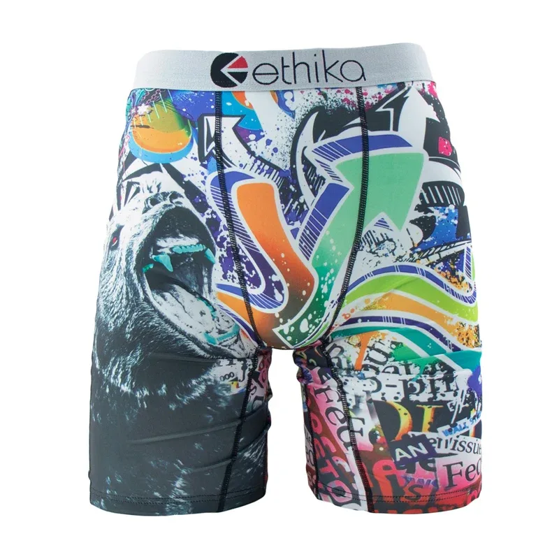Men Underwear Boxers 1Pcs Sexy Breathable Mesh Crotch Man Swimming Underpants Plus Size Mens Panties Men's Boxers Briefs 3256809681521194 — image 8