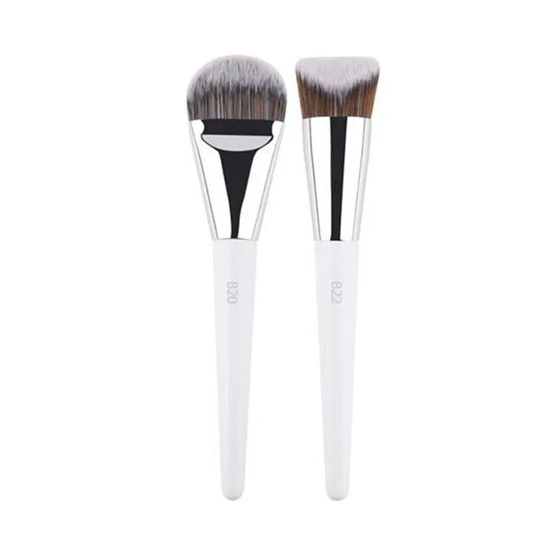 1pc White Powder Makeup Brushes 3D Liquid Foundation Base Make up Brush Eyeshadow blending Detail Face Eye Concealer Beauty tool — image 23