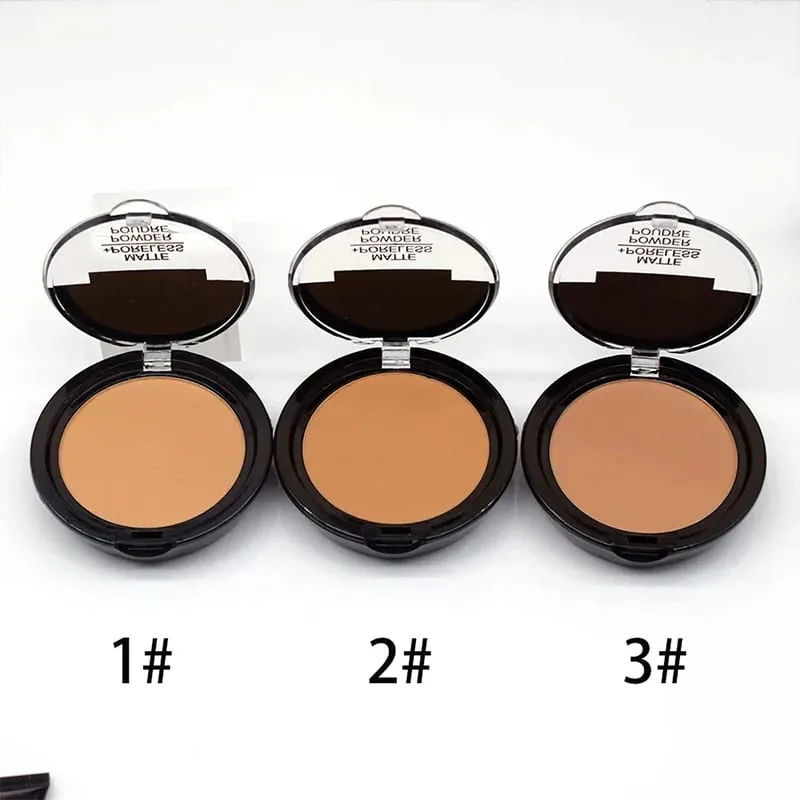 Micolor Fit Me 2 IN 1 pórusmentes púder és folyékony alapozó teljes fedésű folyékony korrektor hegek sötét karikák pattanásos kozmetikai készlet — image 5