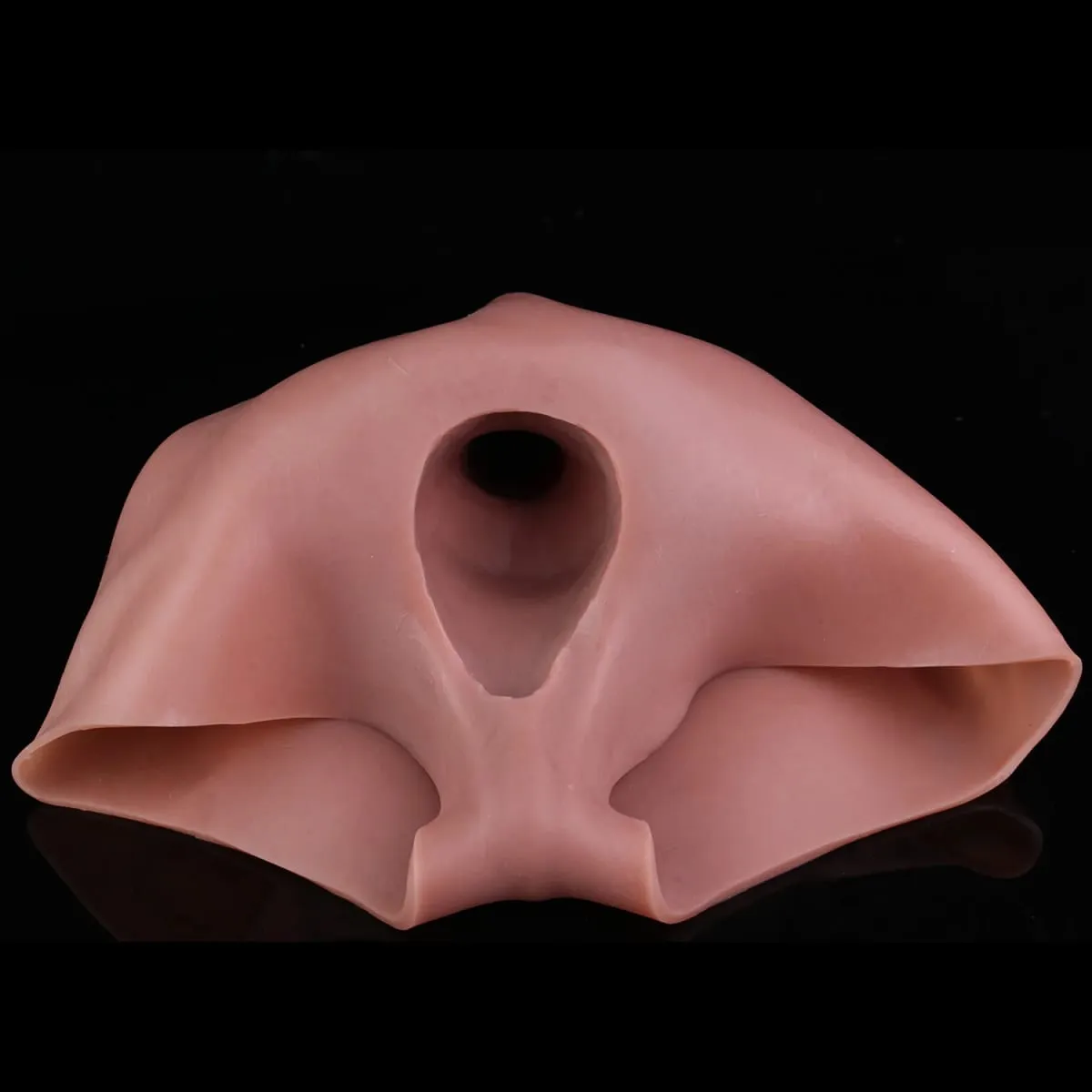 Χοντρό κούφιο Dildo αρσενικό λουρί Τεράστιο κοίλο Dildo Dick Extender σιλικόνης Ρεαλιστικό μεγάλο παιχνίδι σεξ πέους για σεξ ζευγάρια — image 6