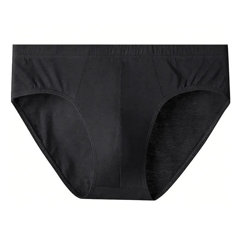 5Pcs Random Color Men's 100% Cotton Breathable Briefs Comfortable Male Underwear Lingerie Sexy Elastic Panties Underpants — image 11