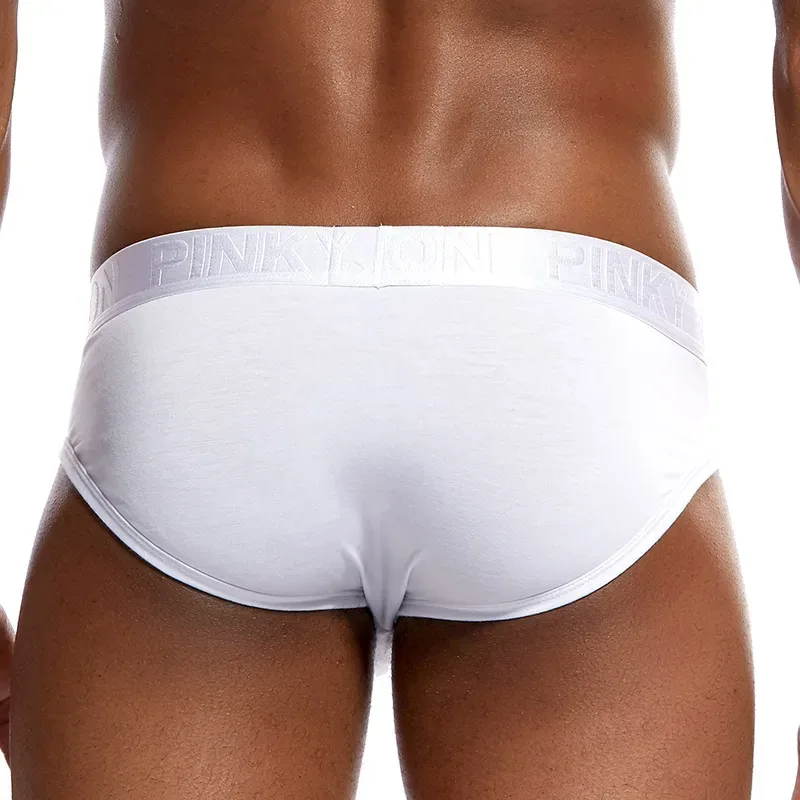 Pinky Seaso marque meilleure vente Sexy Triangle pantalon Modal mince couleur unie sous-vêtements hommes Modal slips ventiler grande taille hommes — image 4