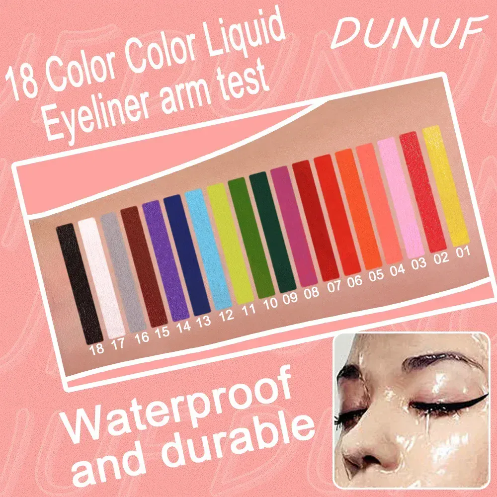 Blue Eye Liner Pen Liquid Eyeliner Μολύβι Μακιγιάζ ματιών Εξαιρετικά λεπτό, μακράς διαρκείας Quick-Dry Eye Liner Γνήσιο κορεατικό καλλυντικό μακιγιάζ — image 6