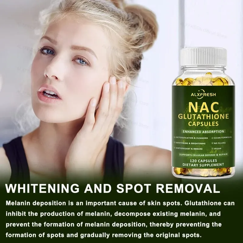 Prémium NAC + Glutation Complex Detox és Antioxidáns Boost C-vitaminnal | Májtámogató immunrendszer egészségügyi kiegészítő — image 5