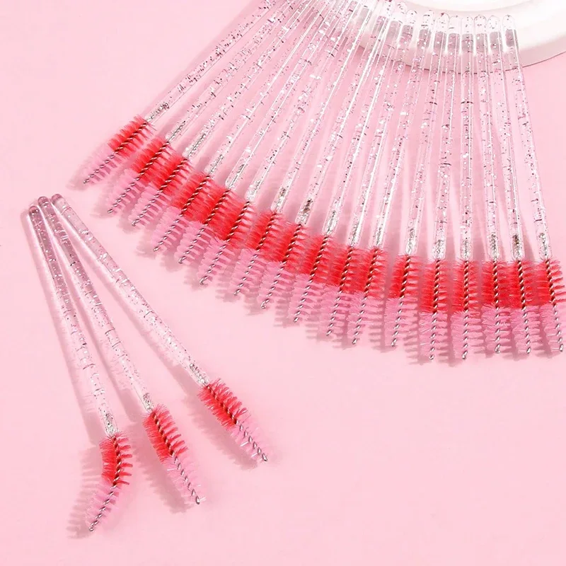 50/100/150pcs Eyelash Brushes Concealer Lash Brush Spoolies Mascara Wands Applicator for Eyelash Extension Makeup Set LAUKISS