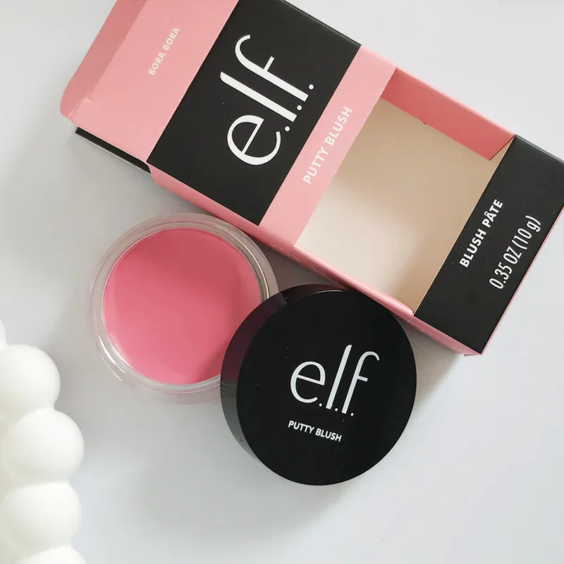 Hot Sale New Elf Bubblegum-Cherry Mango-Watermelon Lasting Moisturizer Lip Gloss Lip Balm & 8 Colors Cream Blush Brand Cosmetics — image 11