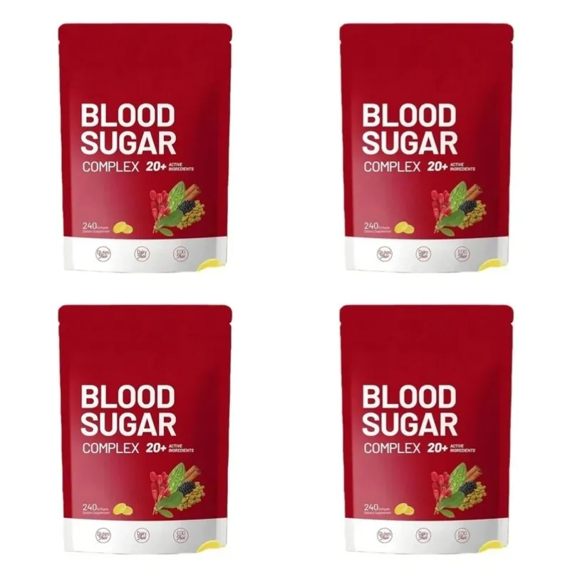 Συμπλήρωμα Blood Sugar Complex 240 Softgels Περιέχουν Πολυβιταμίνες & Κανέλα Bitter Gourd 20 Herbs Extract Υποστήριξη Καθημερινή Υγεία — image 11