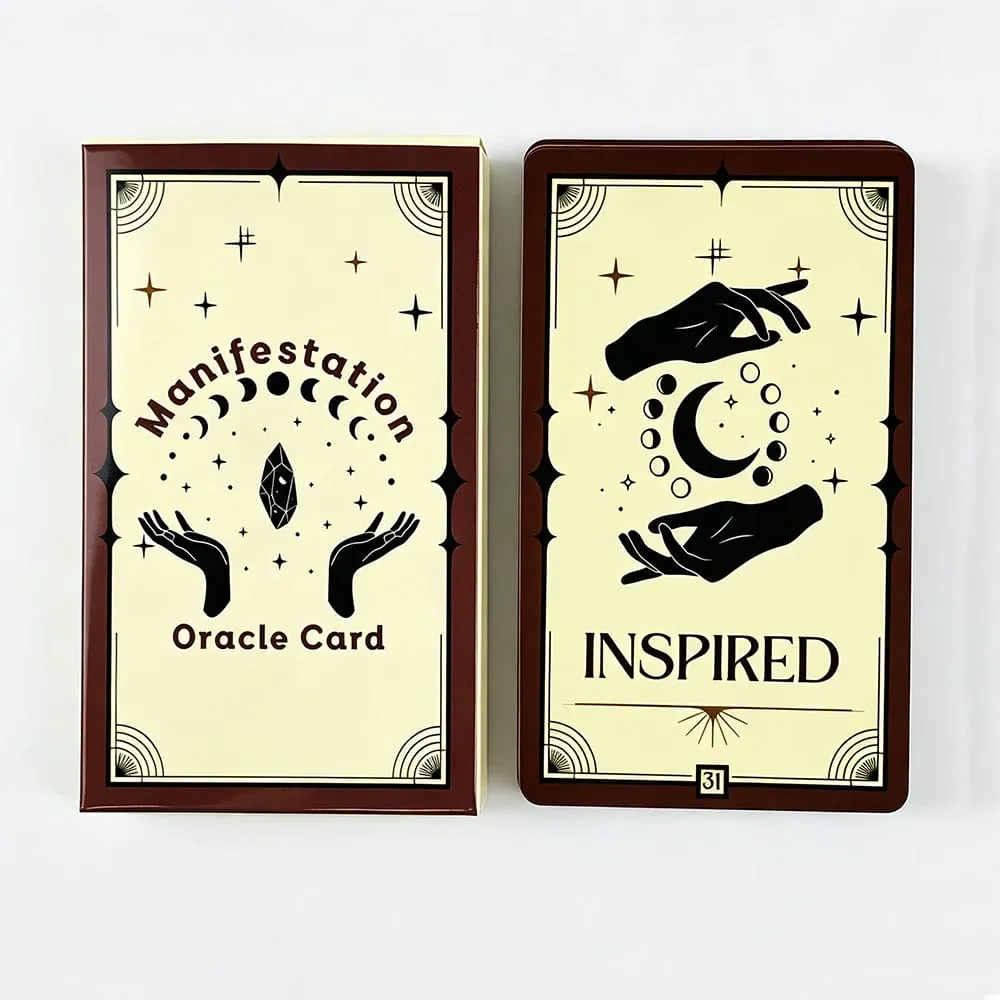 Manifestation Oracle Deck 33 Card Oracle Manifest Your Dreams Find Your Purpose Ideal For Divination & Spiritual Practices — image 1