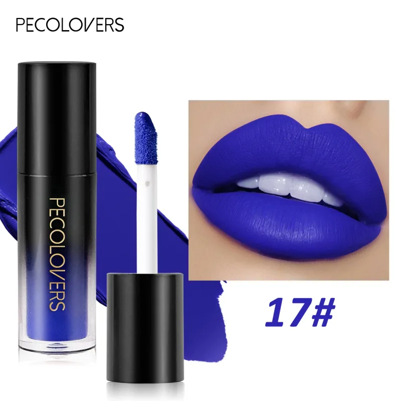 Πολλαπλών χρωμάτων Matte Velvet Lip Gloss Αδιάβροχο Αντικολλητικό Κύπελλο λείο κραγιόν για εφαρμογή υψηλής απόδοσης χρωμάτων — image 12