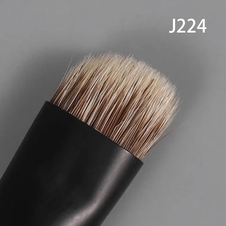 Μαλακό Saibikoho Goat Hair Eye Shadow Brush Blending Brush Επαγγελματικό χειροποίητο πινέλο μακιγιάζ Βούρτσες μακιγιάζ με λαβή από ξύλο Ebony — image 18