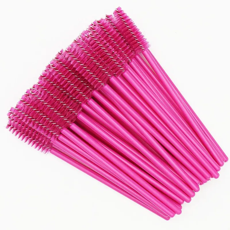 50 τμχ Crystal Eyelashes Brush Cob Αναλώσιμος βλεφαρίδες μιας χρήσης Extension Mascara Wands Makeup Professional Makeup Beauty Tool — image 15