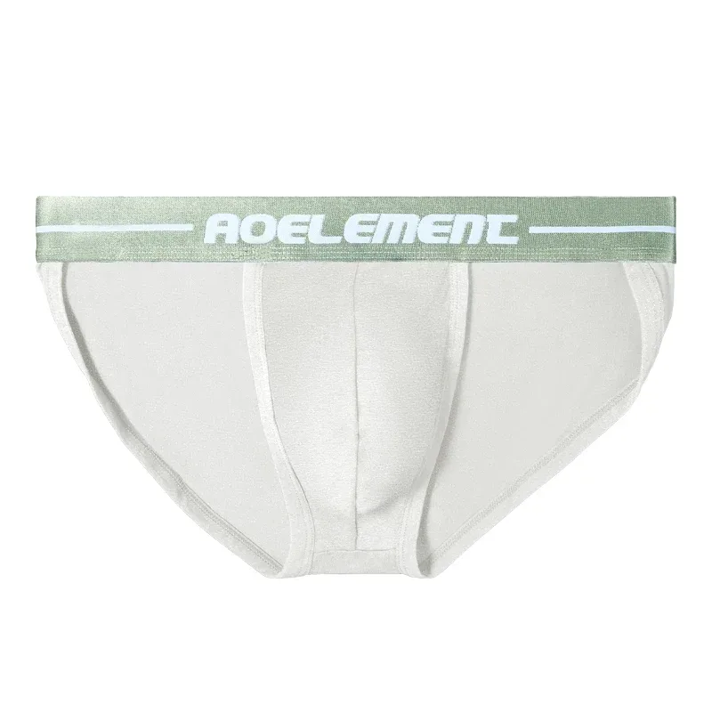 Low waist sexy modal panties men u convex tight high fork T pants sports briefs thong summer thin shorts