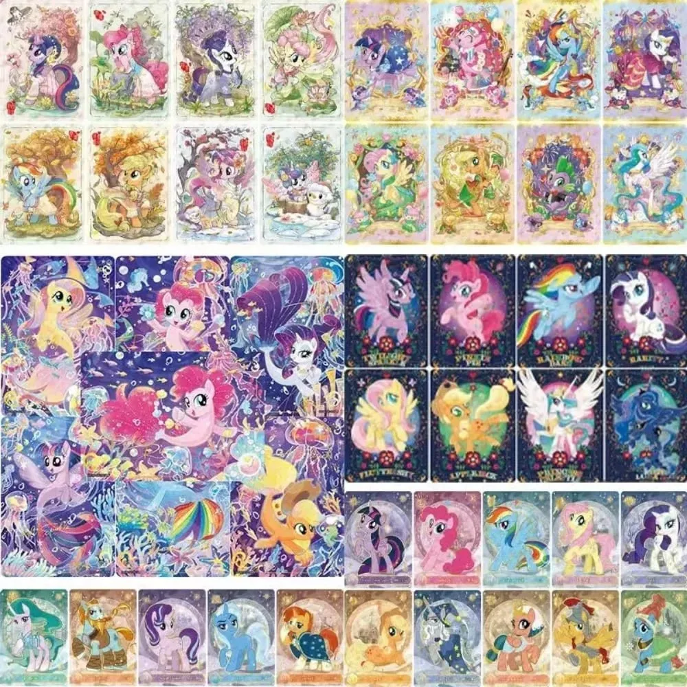 Genuine My Little Pony Card Friendship Eternal 6 7 8 Huiyue Series SC SLR SGR UR Cute Princess Anime Collectible Cards Toy — image 1