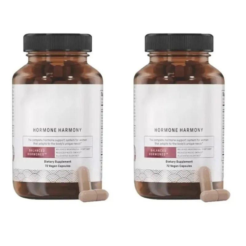 Hormone Harmony Capsules with Natural Herbal Supplement Wellness Support for Women Relief Menopause Hormonal Balance 72 Count — image 9