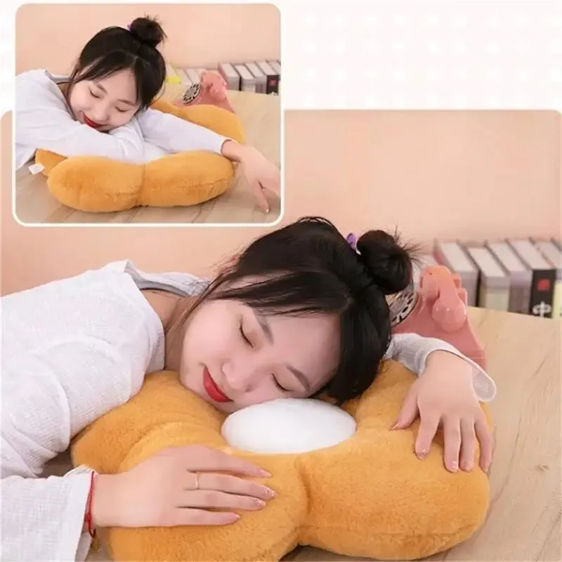 Πρακτικό 35cm Kawaii Πολύχρωμο Μαξιλάρι Λουλούδι Μαξιλάρι Μαλακό Ηλίανθο Ματ γεμιστό καναπέ-κρεβάτι Δώρα για στολισμό πλάτης ύπνου — image 3