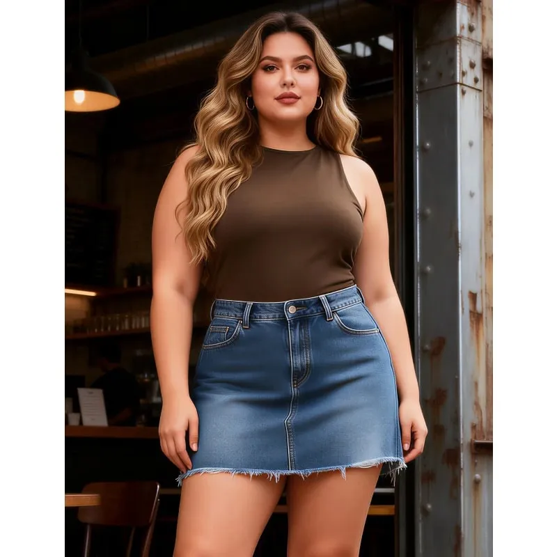 Γυναικείο Αμάνικο Stretch Base Layer Bodysuit One Piece Crew Neck Ανοιχτό καβάλο Slim Fit Ευέλικτο μπλουζάκι μασίφ ρεζερβουάρ S-2XL για το καλοκαίρι