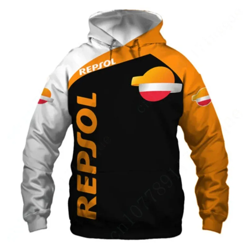 Repsol Unisex Kleidung Anime Zip Hoodies Harajuku Hoodies Für Männer Frauen Casual 3D Druck Sweatshirt Essentials Pullover Top — image 7