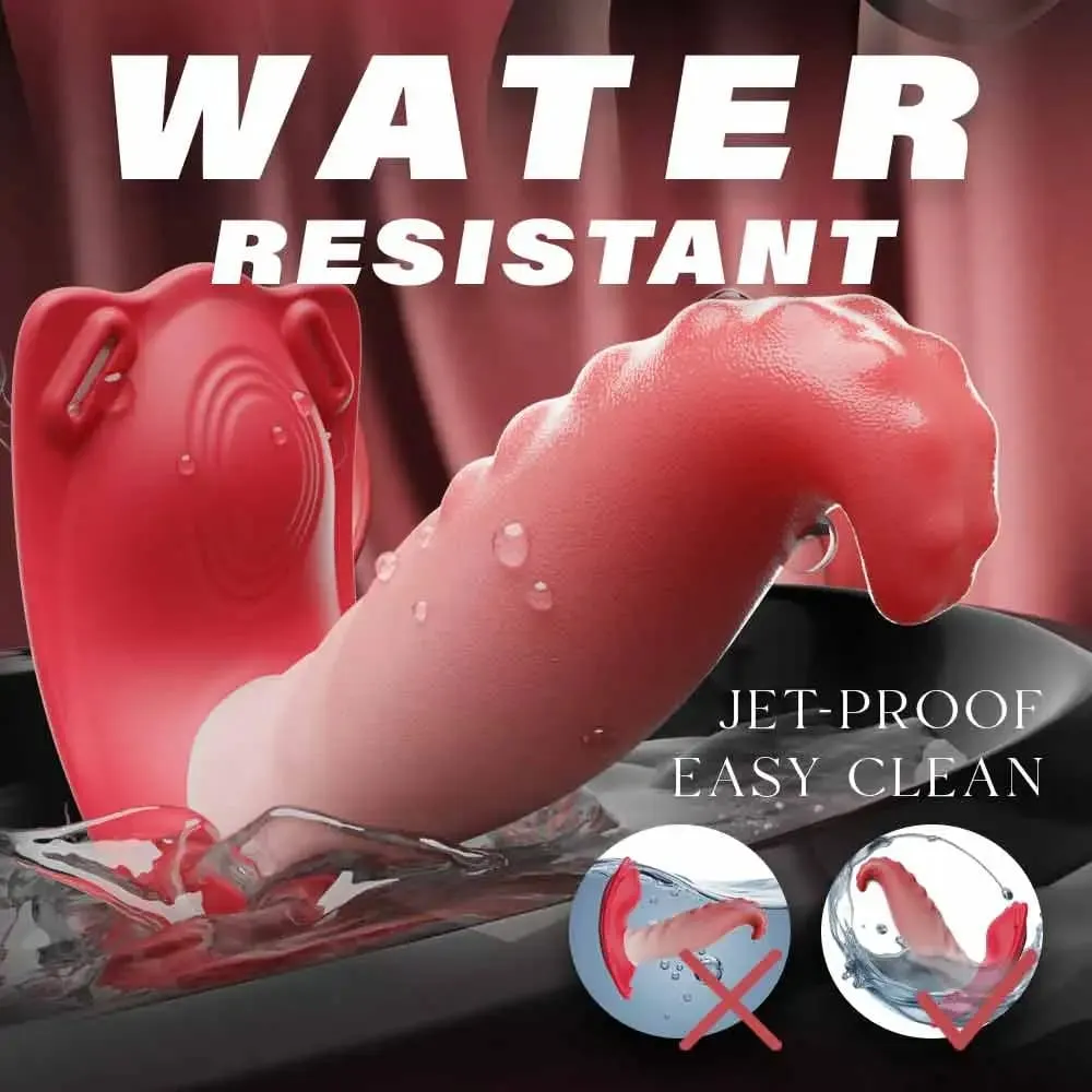 Wearable Vibrator Mini Clit Panty Butterfly Vibrator με τηλεχειριστήριο κραδασμών Διακριτικό τριαντάφυλλο σεξ Παιχνίδι Γυναικείο Ζευγάρι — image 5