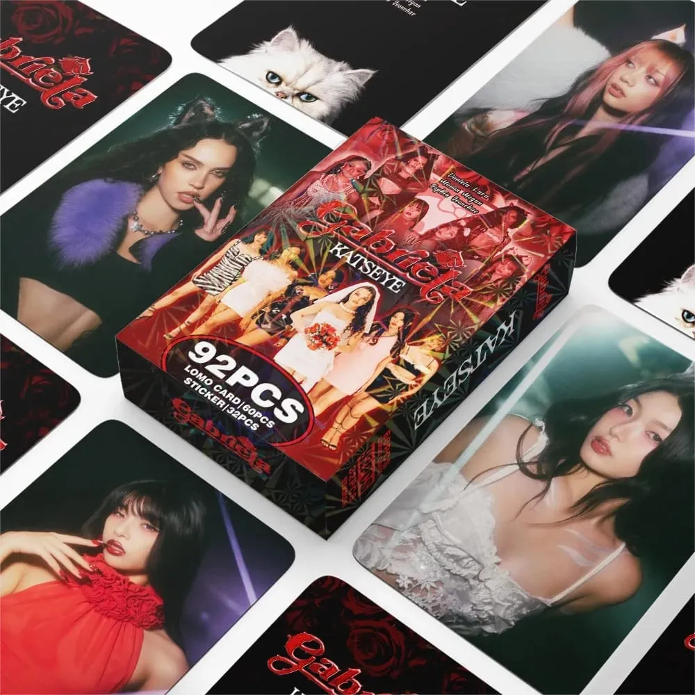 92 ΤΕΜ Kpop Hot Idol MANON SOPHIA DANIELA LARA MEGAN YOONCHAE Self Made HD Lomo Cards Fans Collection Photocards Gifts Small Cards — image 1