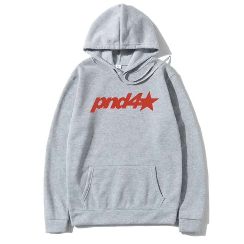 Rapper Partynextdoor PND 4 Logo Graphic Hoodie Men Women Fashion Hip Hop Oversized Streetwear Male Vintage Fleece Cotton Hoodies