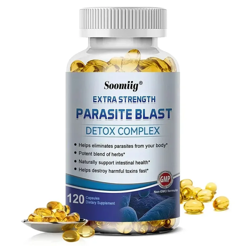 Parasite Blast - Συμπλήρωμα καθαρισμού εντέρων Digestive Health Immune Health Αφαίρεση παρασίτων και βελτίωση της πέψης