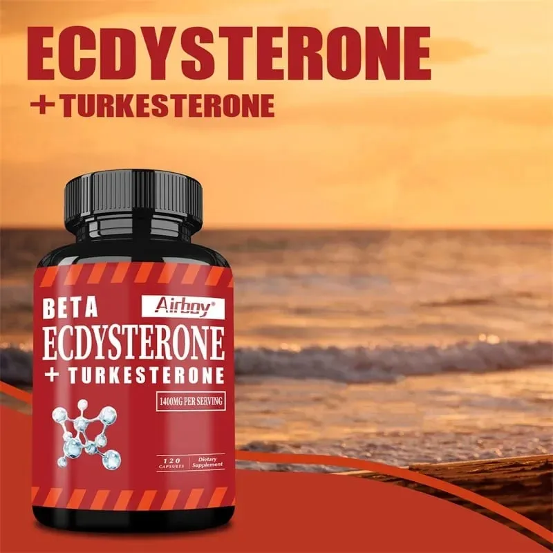 Beta Ecdysterone and Turkesterone Supplements - Increase Muscle Mass Improve Athletic Performance and Strength