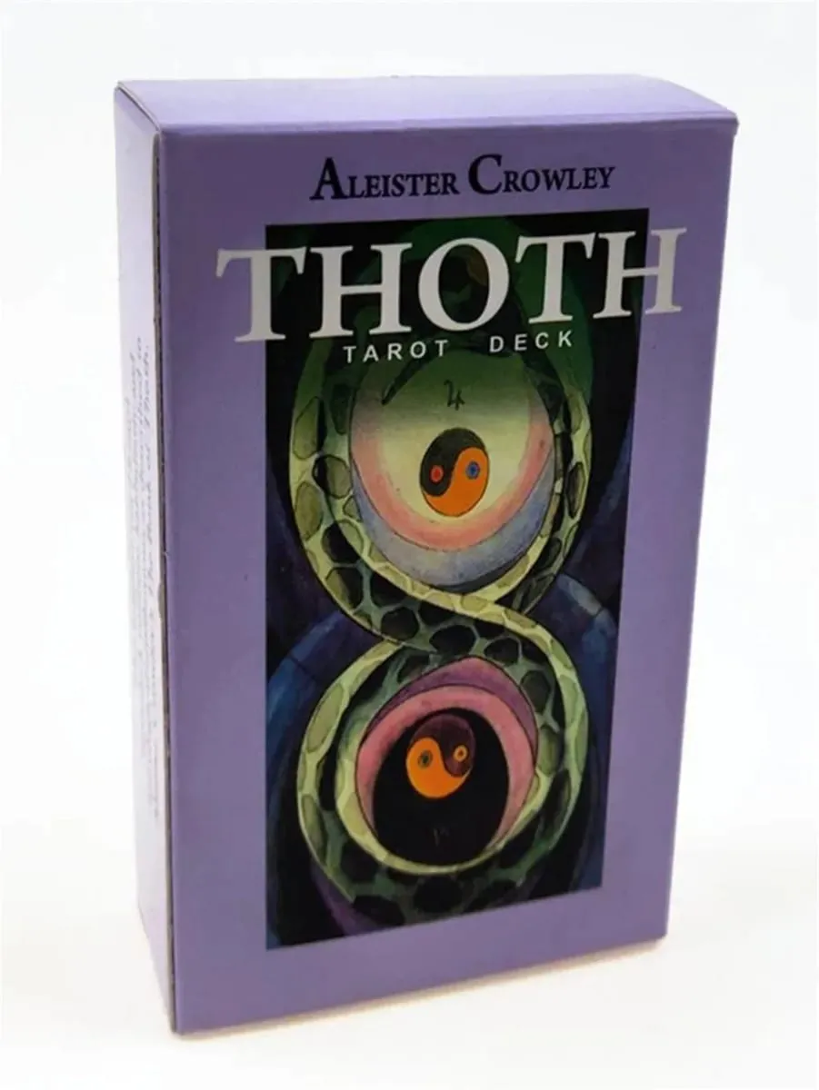 Κάρτες Thoth Tarot Ρωσική /Ισπανική/Αγγλική έκδοση Oracle Επιτραπέζια παιχνίδια για πάρτι — image 8
