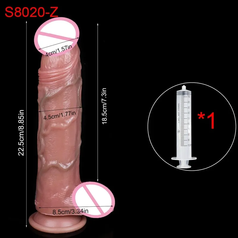 5 Styles Ultra Squirting Dildo Anal Plug Sex Toys For Men Women Gay Masturbator Ejaculating Adult Toys — image 25