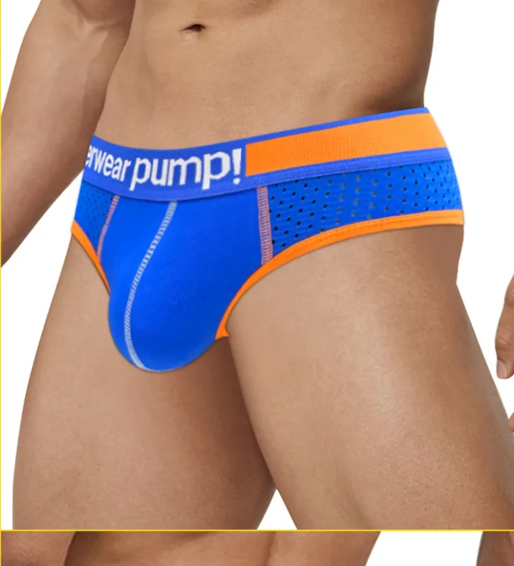 Men's Low Waist Slimming Mesh Briefs U Convex Pouch Elastic Waistband Breathable Colorful Jockstrap Underwear — image 26