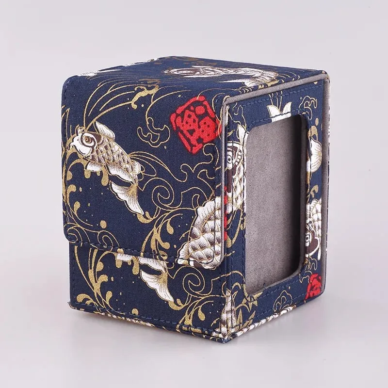 120+ Trading Card Deck Box με παράθυρο προβολής MTG PTCG TCG Επιτραπέζια παιχνίδια Συλλεκτικές θήκες για κάρτες YGO Magnetic Organizer Case Δώρο — image 10