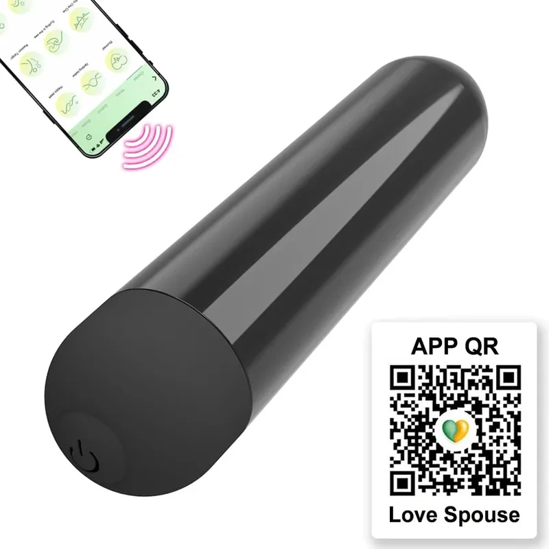 Powerful Bullet Vibrator APP Bluetooth Control Clitoral G Spot Stimulation Massager Mini Anal Pussy Stimulator Sex Toy for Women