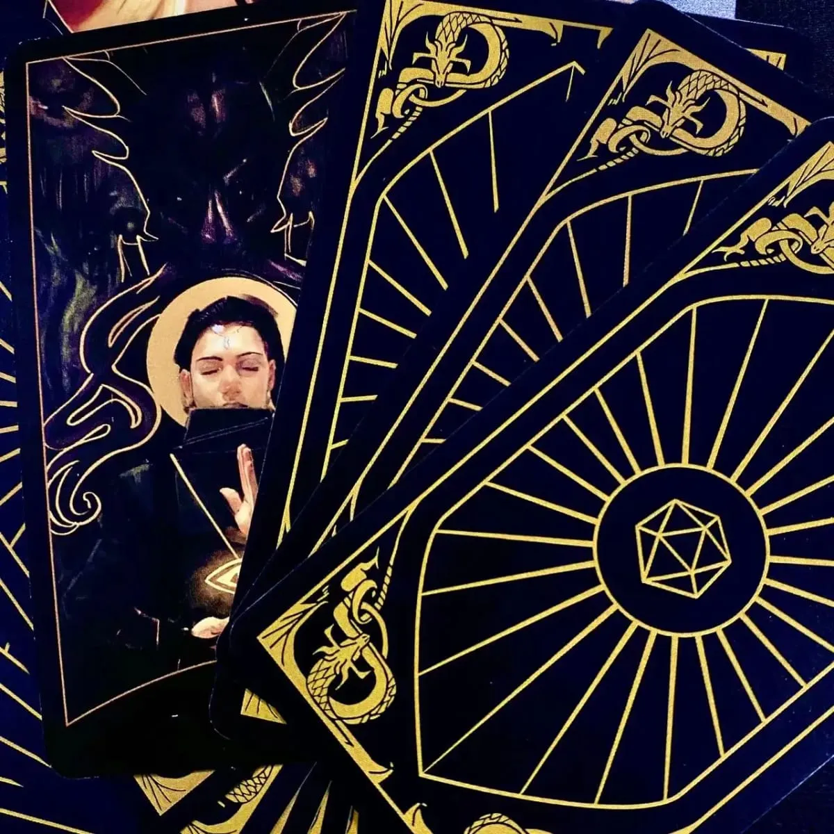 10,3*6cm The Dungeons Dragons Tarot 78 Pcs Cards