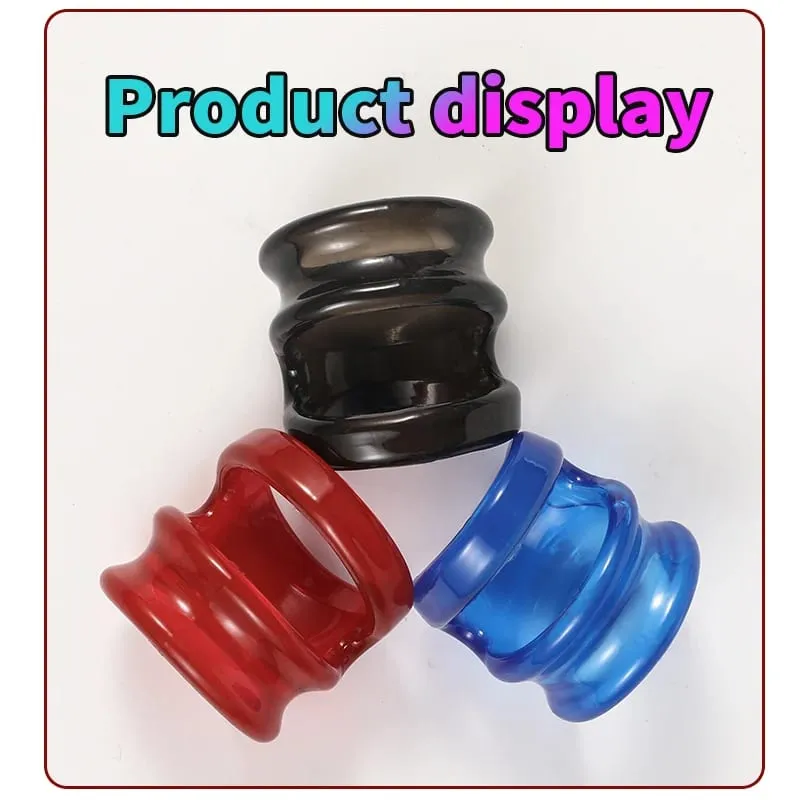 Cock Penis Ring Reusable Delay Ejaculation Stronger Erection Sex Toys Adult Supplies Linen Nozzle Ring Cock Sex Toys For Men — image 3