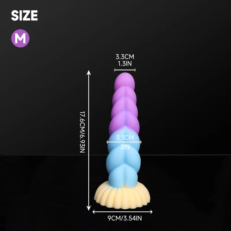 Fantasy Anal Plug Dildos Prostate Clit G-Point Stimualor Vagina Massage Butt Plug Μαλακή σιλικόνη Παιχνίδια σεξ για ενήλικες για γυναίκες και άνδρες